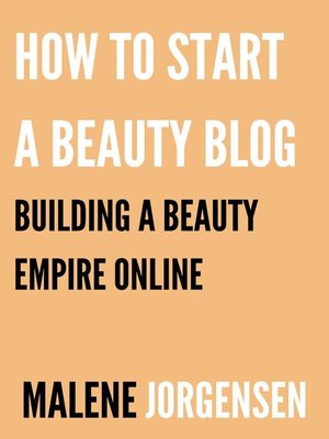 cover image of How to Start a Beauty Blog